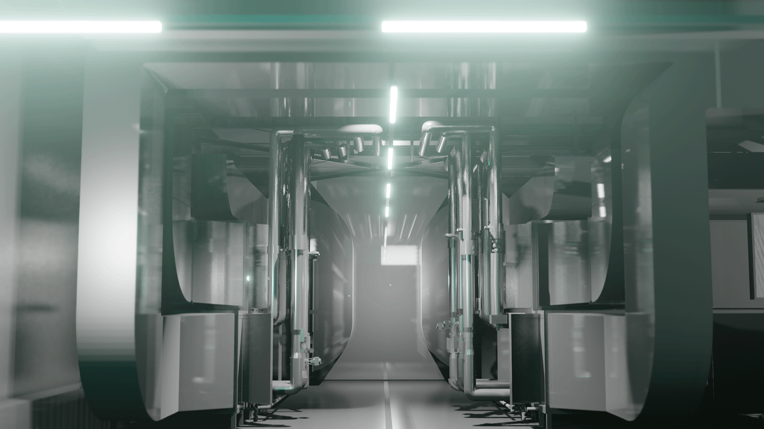 Splash bild von den verschiedenen Elementen der Vision Os Applikation